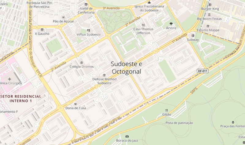 Desentupidora no Sudoeste