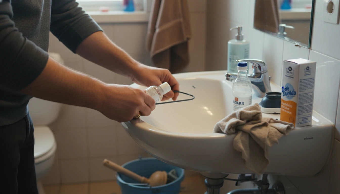 desentupir com metodos caseiros